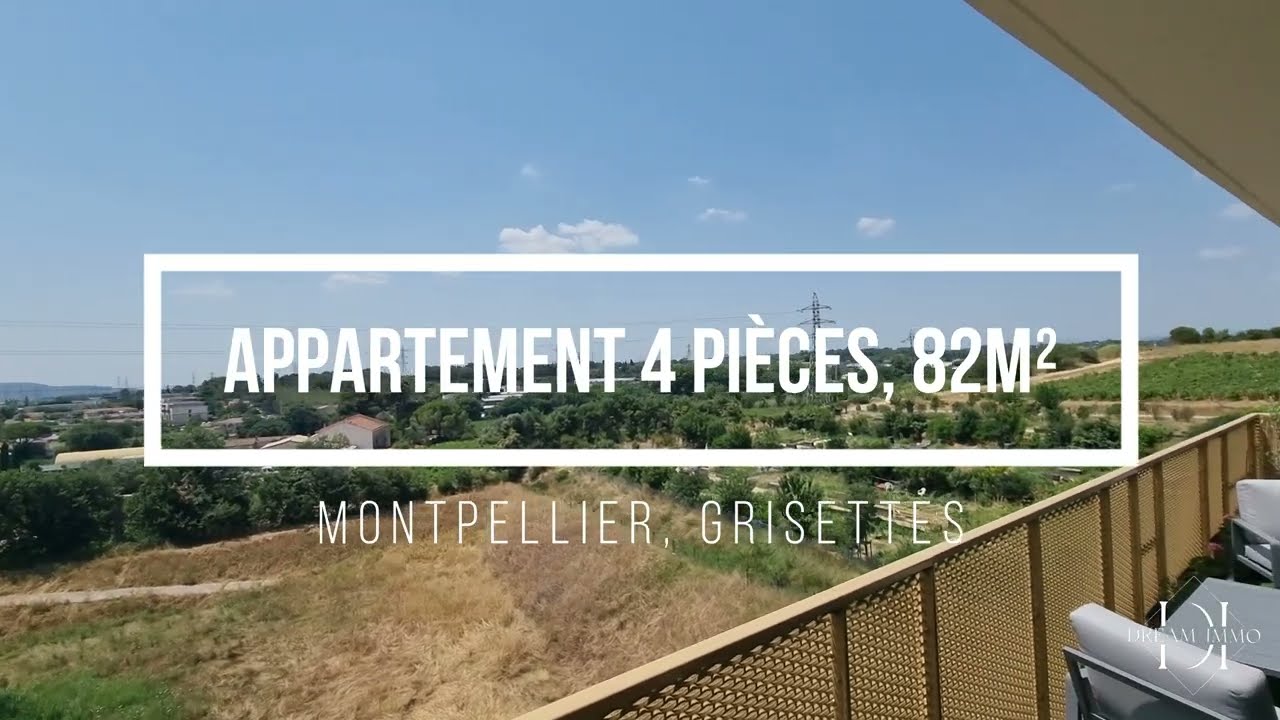 Appartement 4 pièces, quartier Grisettes à Montpellier