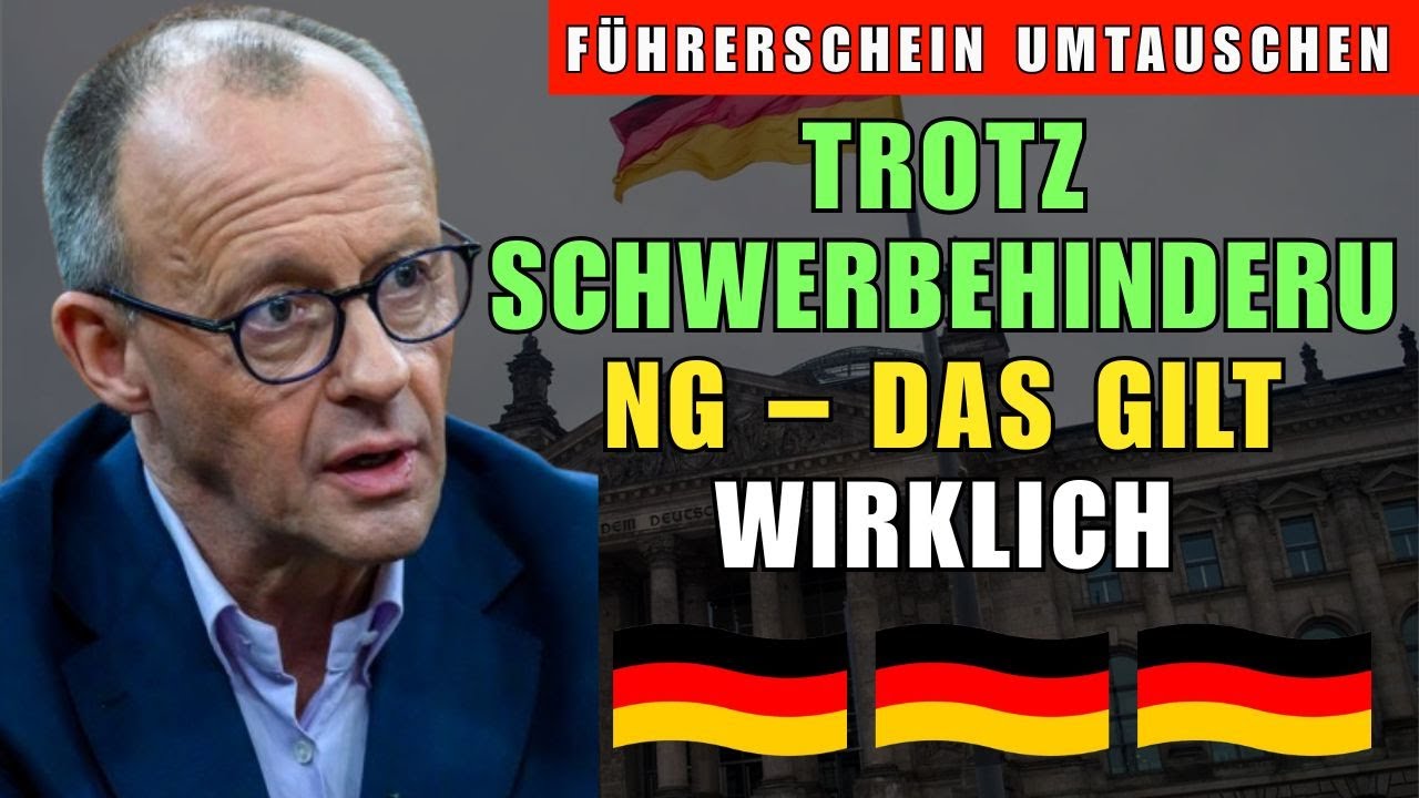 Führerschein umtauschen trotz Schwerbehinderung – das gilt wirklich