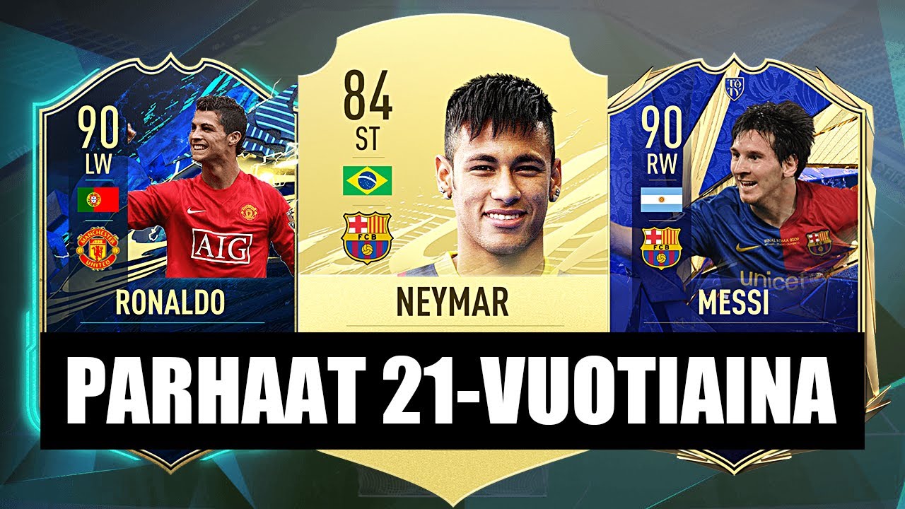 PARHAAT JALKAPALLOILIJAT 21-VUOTIAINA