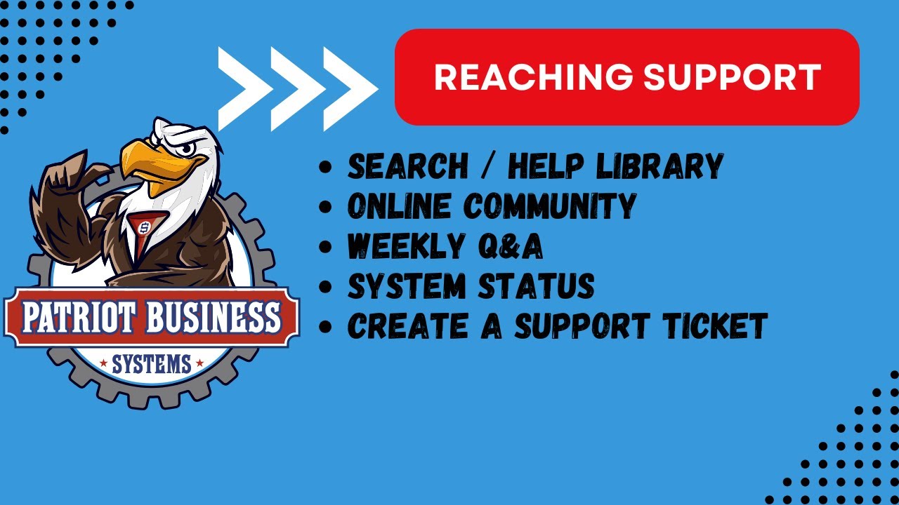 Reaching Support - Internal Support - High Level (GHL)
