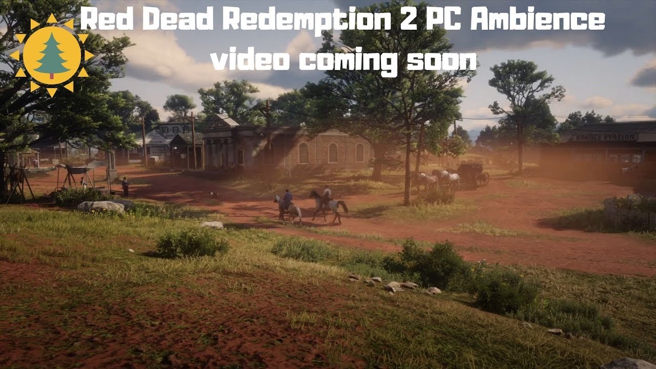 RED DEAD REDEMPTION 2 Ambience & Ambient Music | Rhodes | Lemoyne | Day/Night Cycles