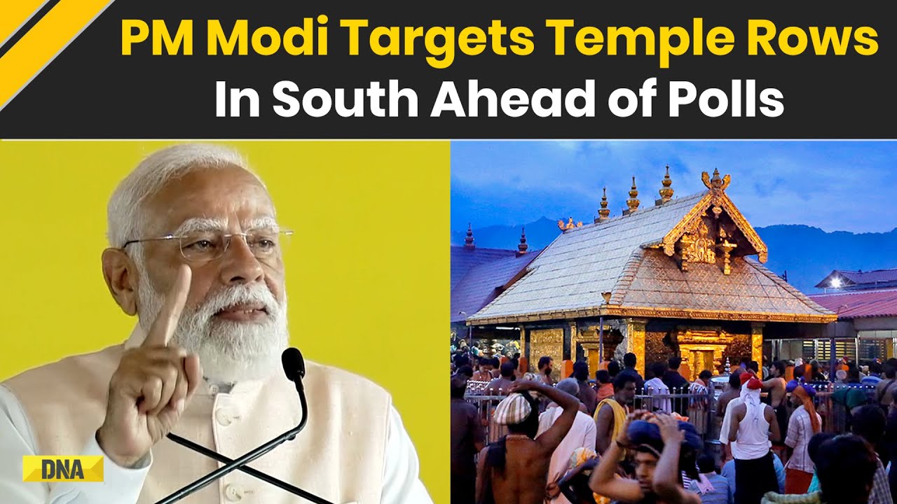 PM Modi News: PM Modi’s South Poll Push, Sabarimala Guarantee & Thirupparankundram Deepam Promise