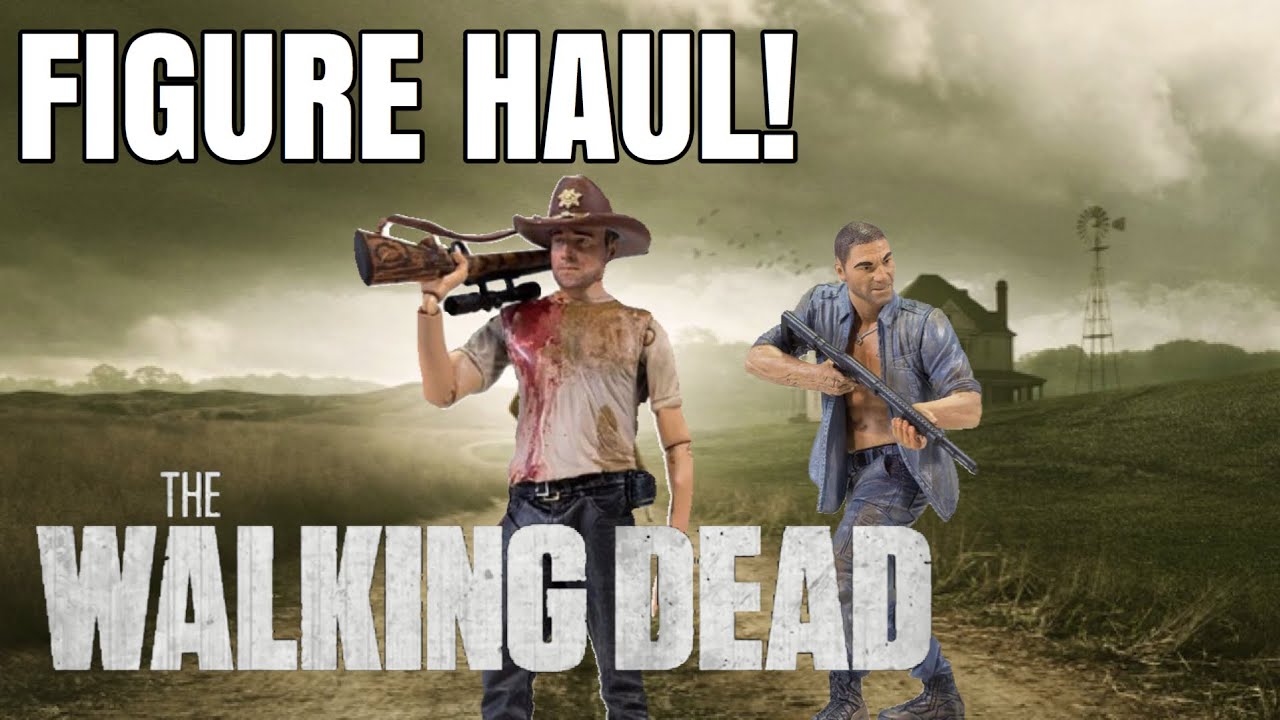THE WALKING DEAD ACTION FIGURE HAUL!
