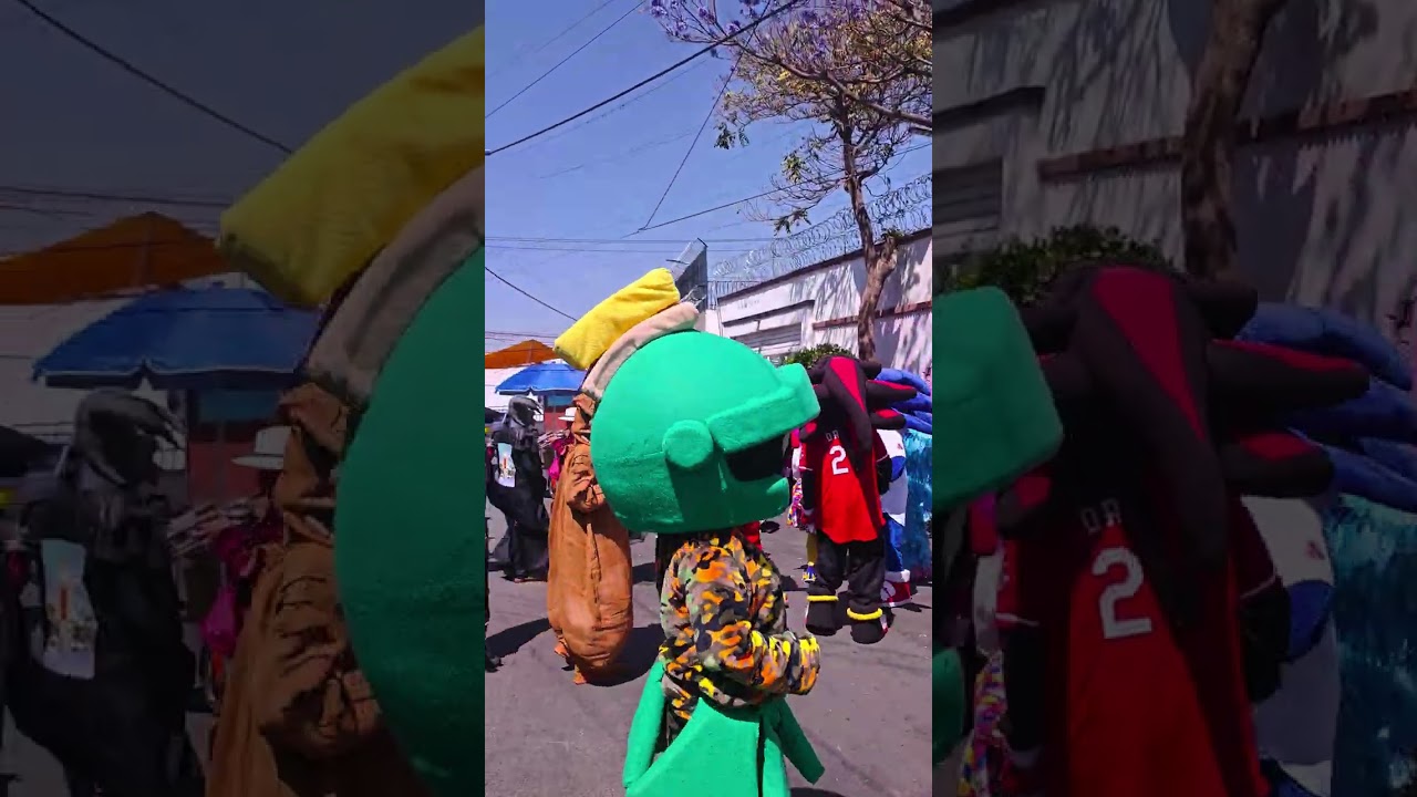 Salida al recorrido disfraces San Miguel  carnaval 2026