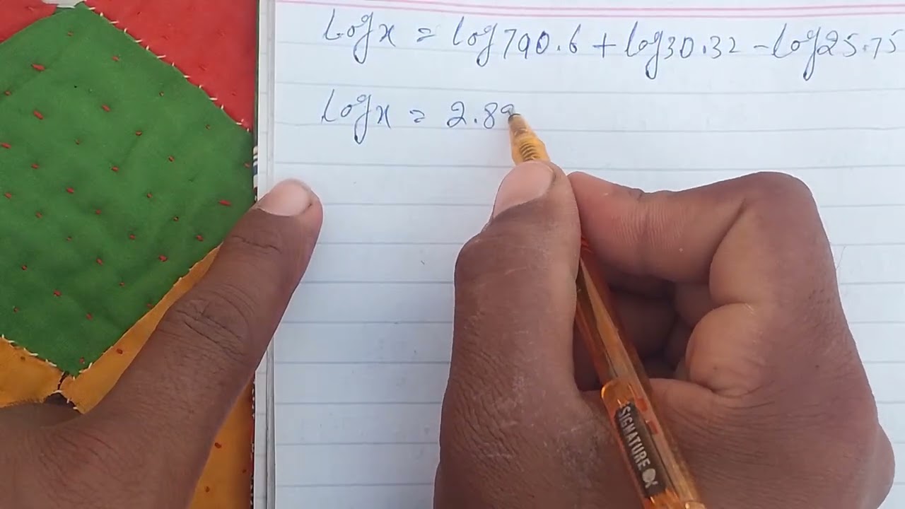 Exercise 2.6 Q 1 (iv,v) 9th class MATH | New book Sindh board logarithms 