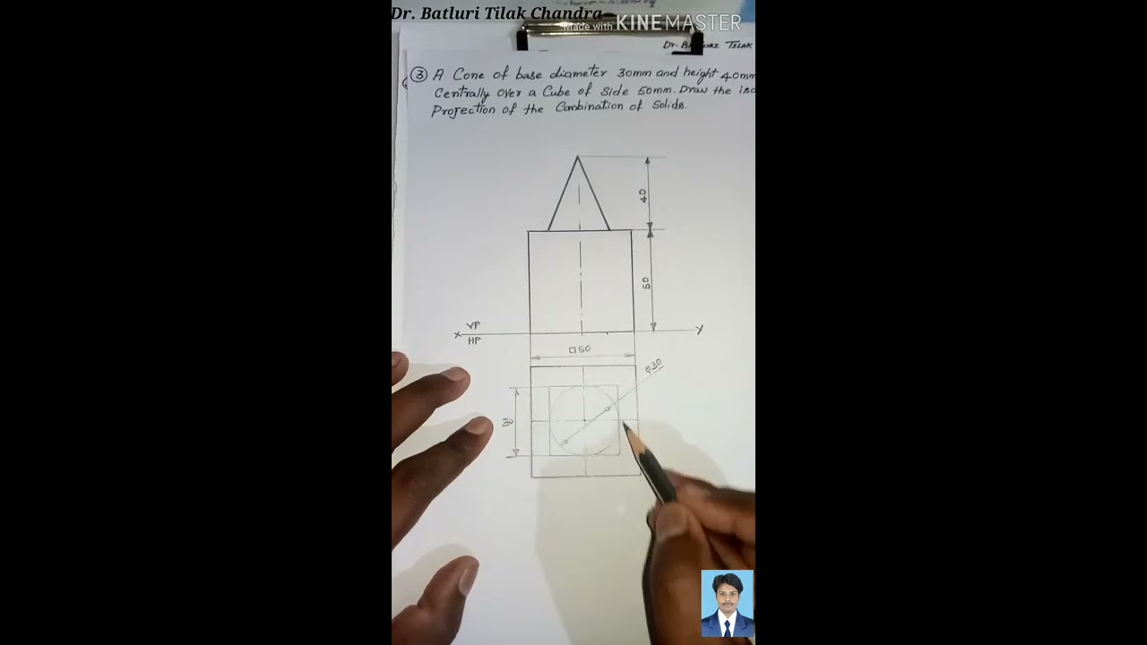 COMPUTER AIDED ENGINEERING DRAWING  ISOMETRIC PROJECTION 2