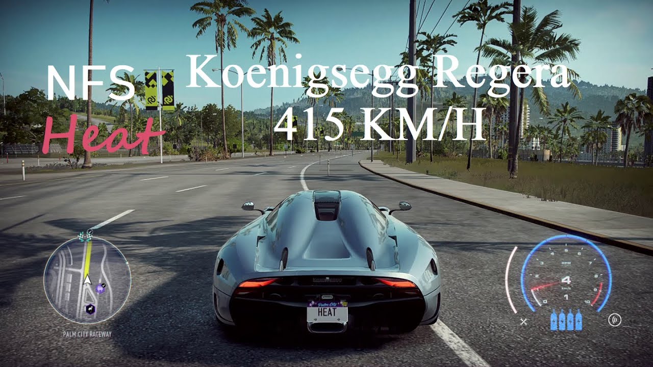 Need For Speed Heat Koenigsegg Regera  Fully Upgraded Gameplay