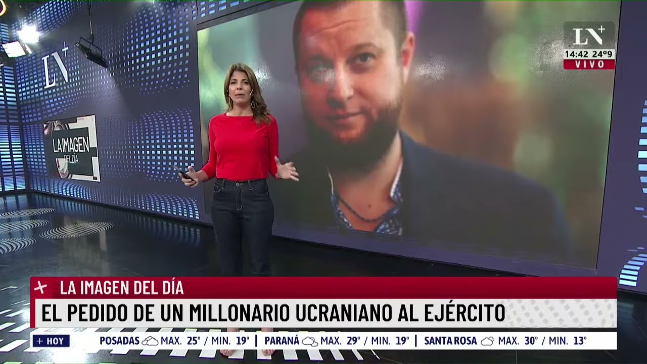 La imagen del día: el pedido de un millonario ucraniano al ejército