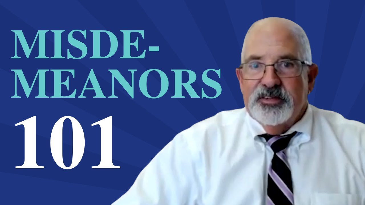 What Happens When You Go To Court For A Misdemeanor