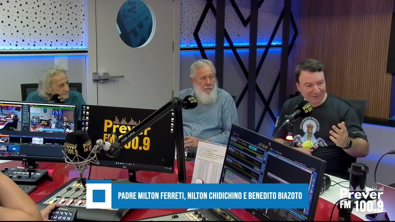 Entrevista com Padre Milton Ferreti, Sr. Nilton Chidichino e Benedito Zandona Biazoto Filho