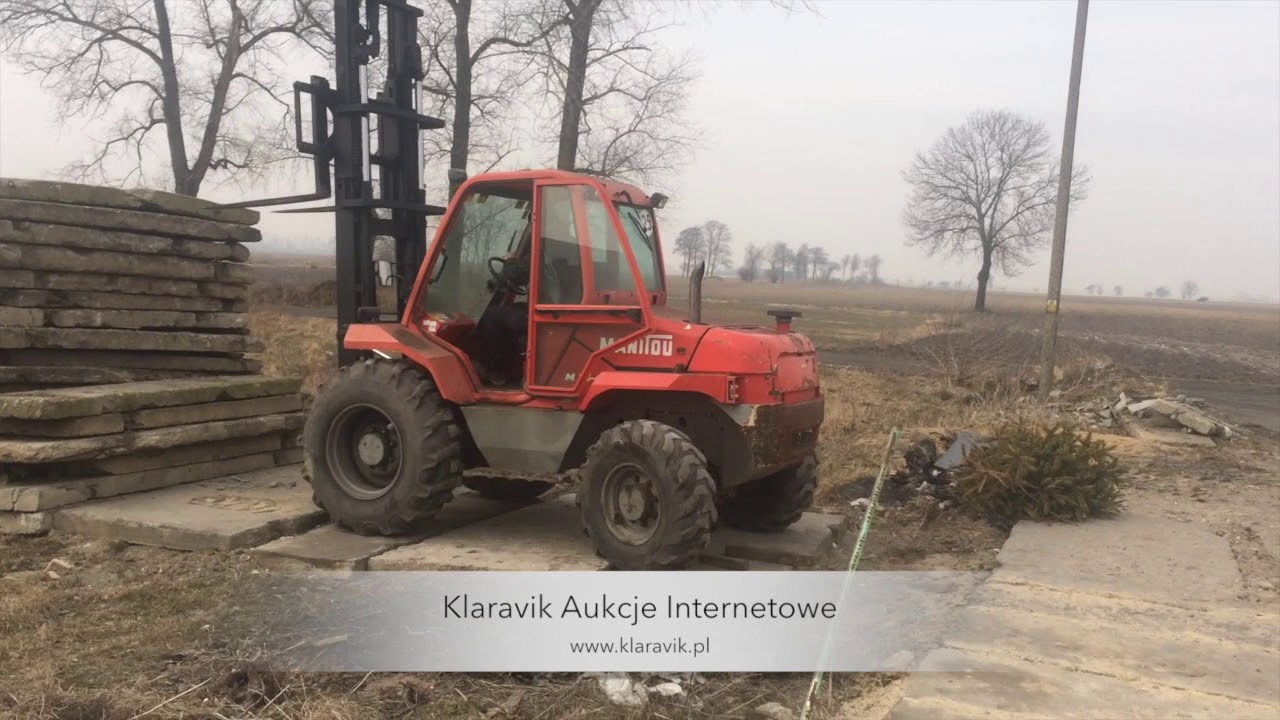 Terenowy wózek widłowy Manitou M 26-4 (www.klaravik.pl)
