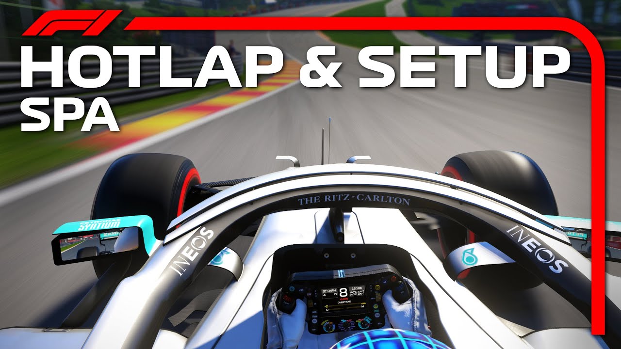 F1 2020 SPA HOTLAP & SETUP (