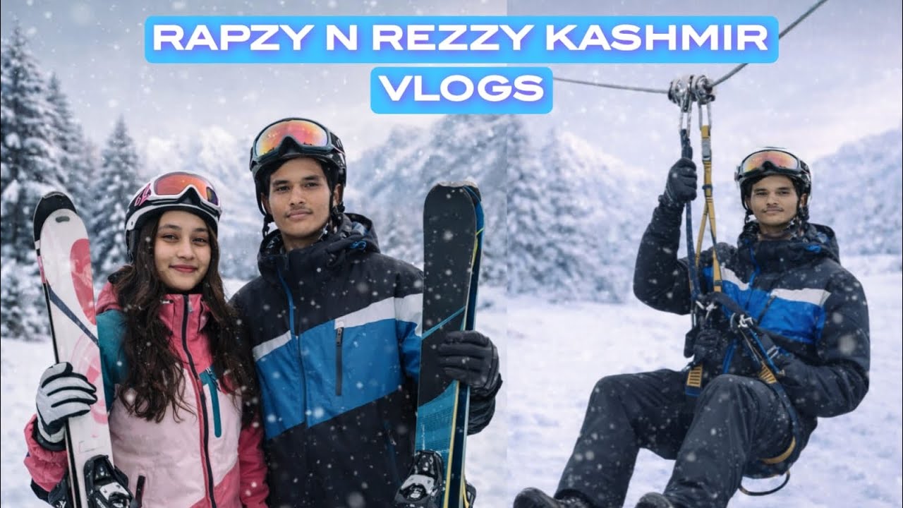 Our first trip to kashmir 🥶 Leit kai sha kashmir bad i Rezzy 