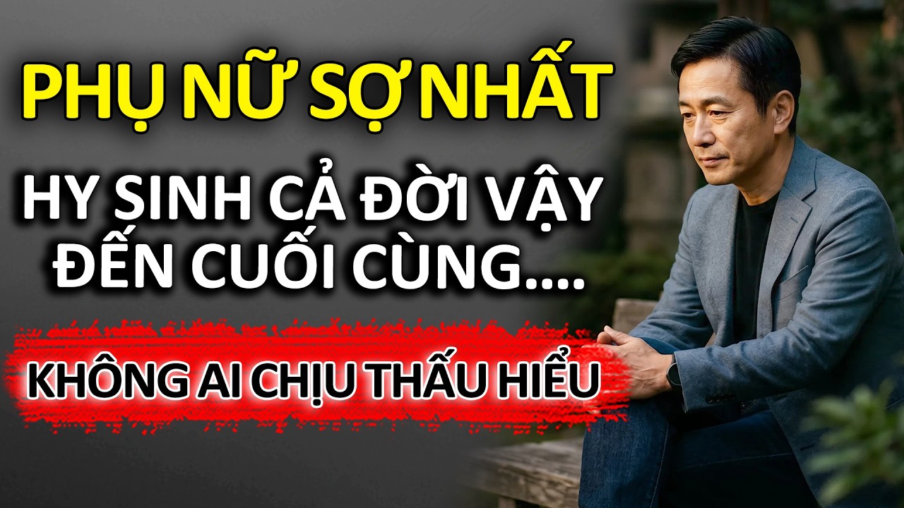 Nỗi Đau Của Phụ Nữ: Hy Sinh Cả Đời Nhưng Đến Cuối Cùng Phụ Nữ Lại Bỏ Quên Chính Mình | NHCT