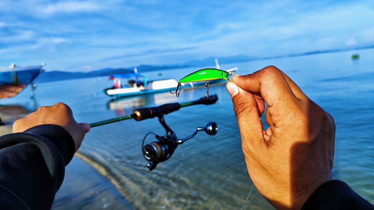UL CASTING Pakai Minnow Murah Killer‼️Warna ini Wajib Ada di Box Umpan‼️SALTWATER FISHING