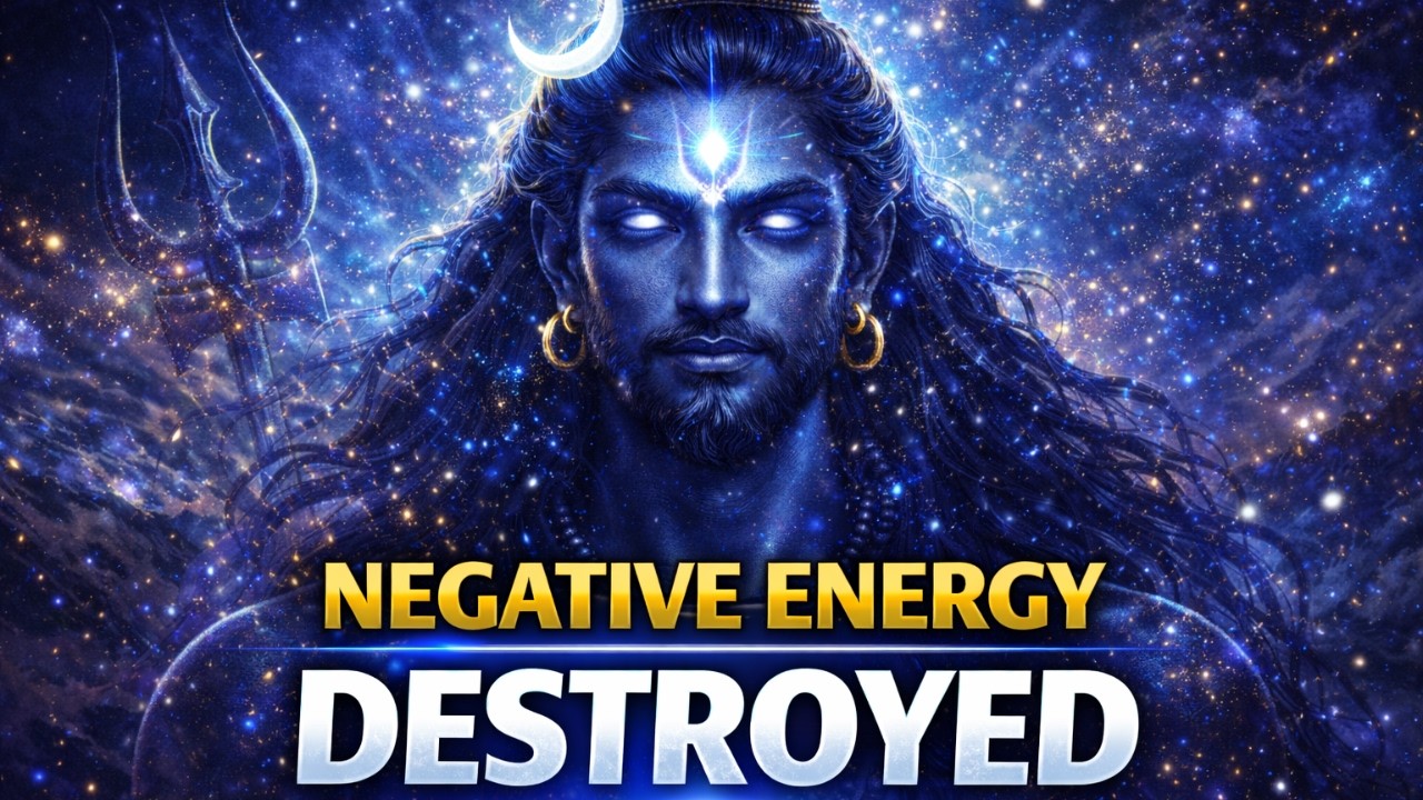 Shiva Protects You 🔱 Destroy Negative Energy & Fear | Om Namah Shivaya (3 Hours)