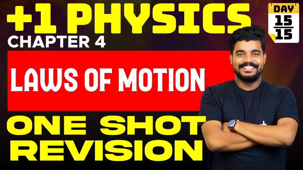 Plus One Onam Exam Physics | Chapter 4 | Laws of Motion - One Shot | Eduport