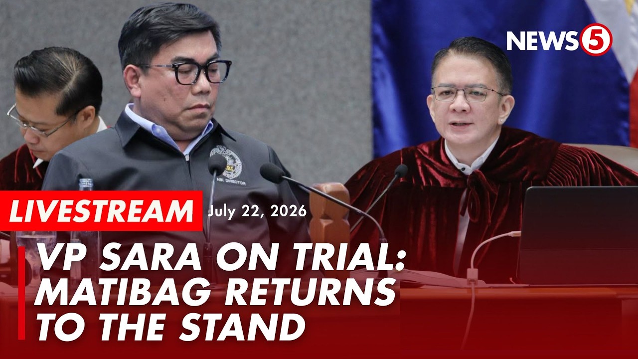LIVE | Impeachment hearing of VP Sara Duterte - Day 9 #VPSaraonTrial (July 22, 2026) | PART 2