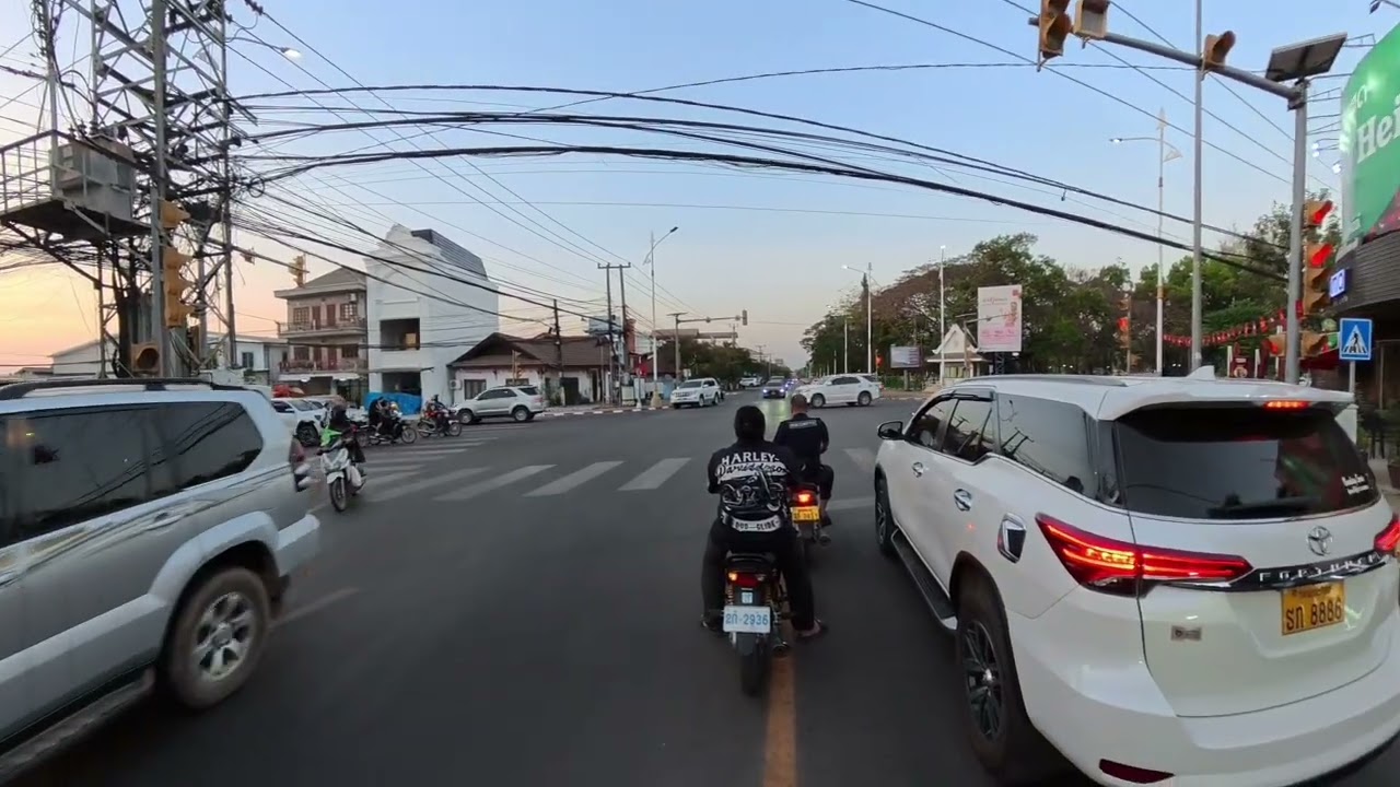 Reckless Ride: Dongpalane Rd to Thatluang Yard