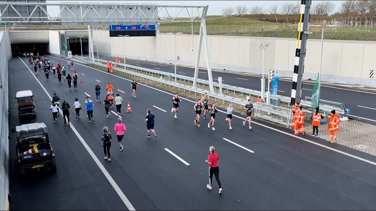 Unieke Tunnel Run door Blankenburgverbinding: prachtig, maar pittig