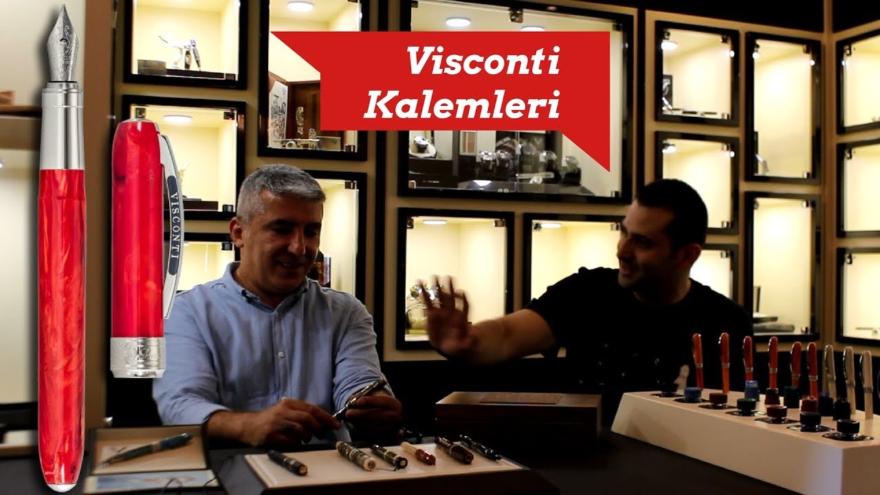 Visconti Kalem Markasının Butik Mağazasını Ziyaret Ettik