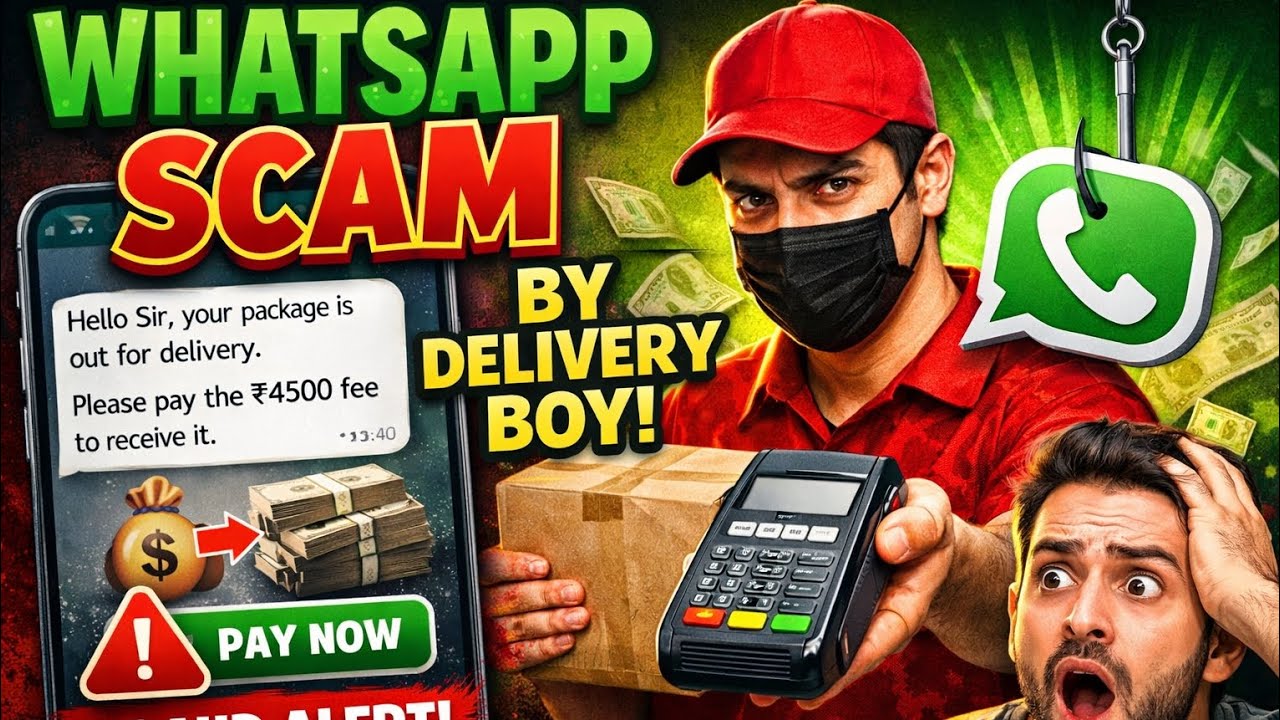 ALERT 🚨|  WHATSAPP SCAM 🤬 2026