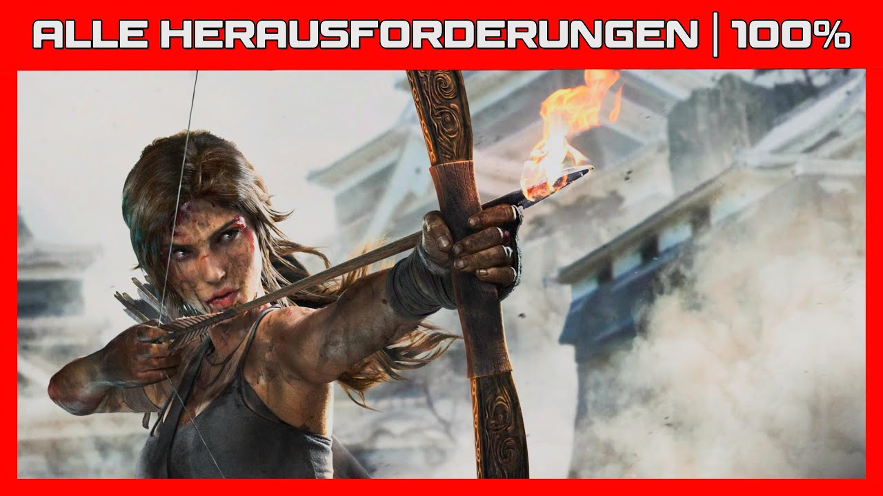 TOMB RAIDER DEFINITIVE EDITION | ALLE HERAUSFORDERUNGEN | 100%