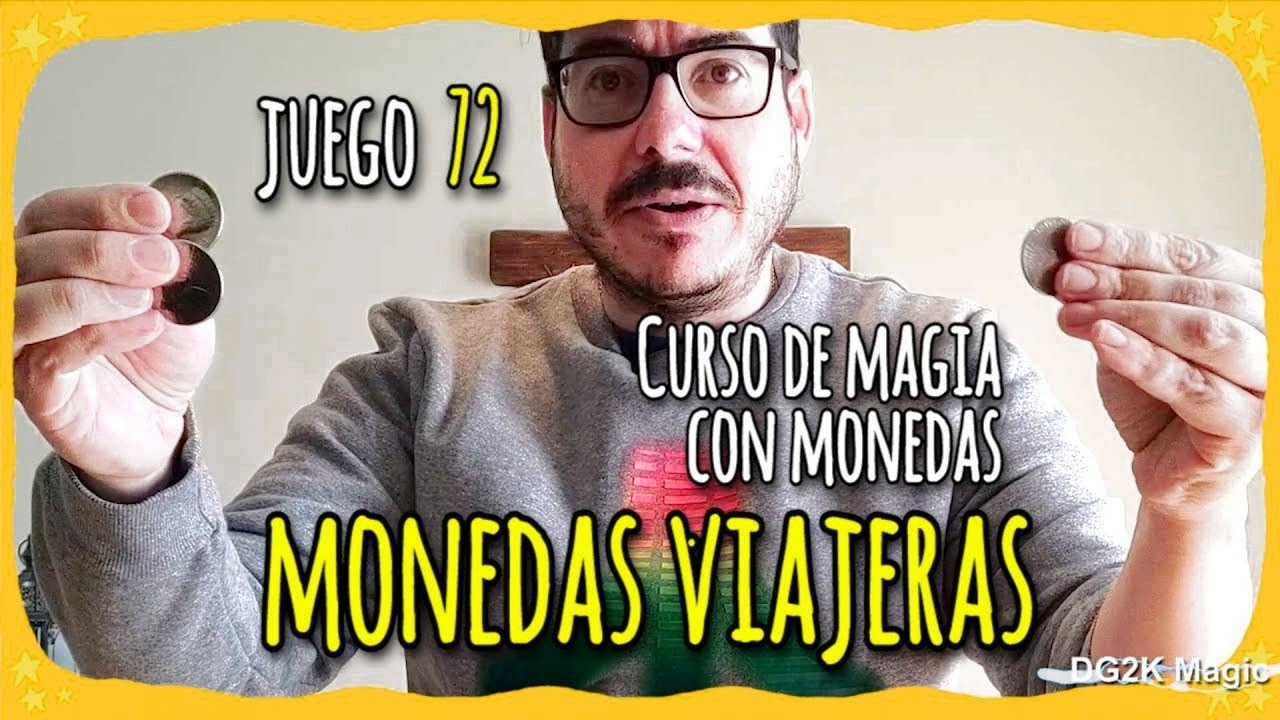 Monedas viajeras - Truco revelado 72 | Curso de magia con monedas | Aprende magia en 7 minutos