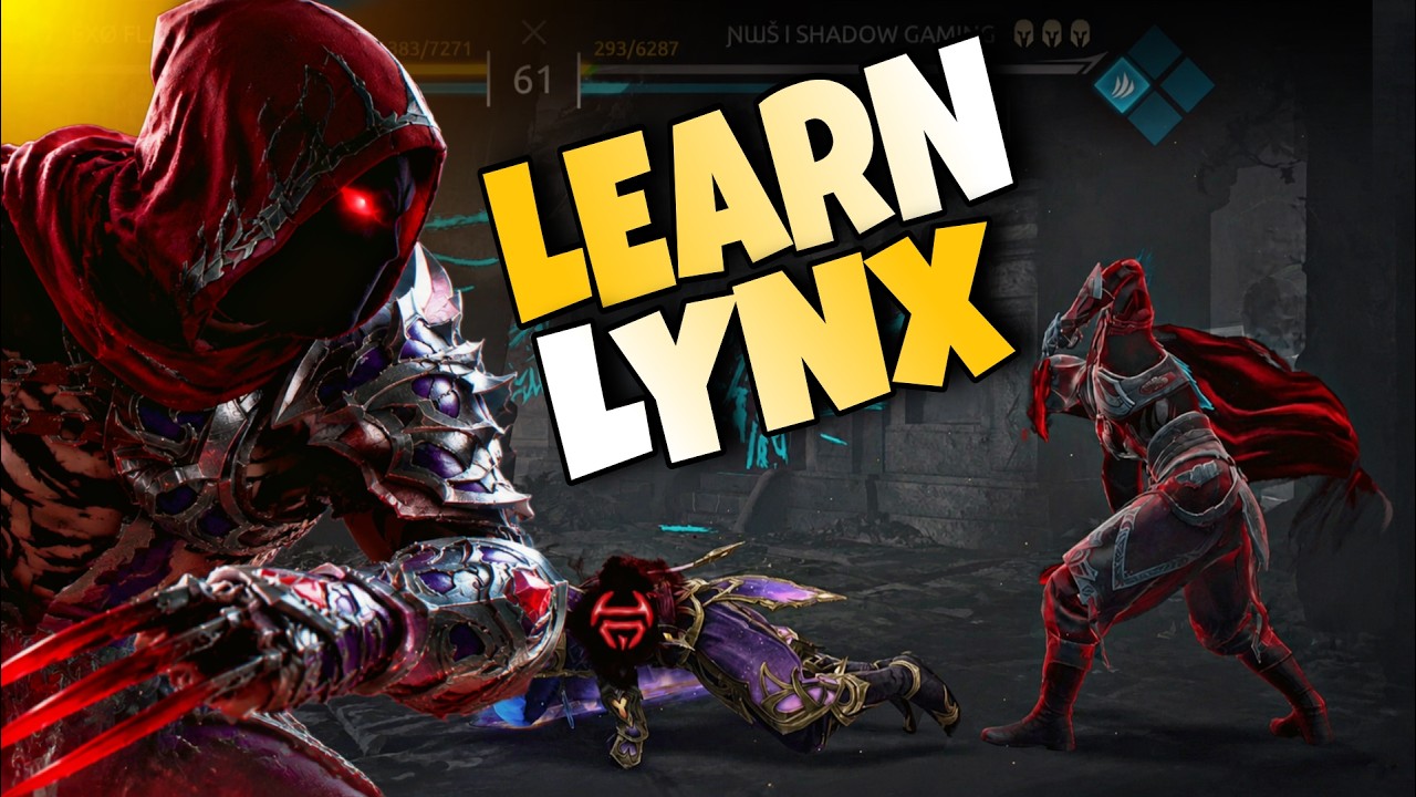 How To Play Lynx? ☠️ Watch This! || Shadow Fight 4 Arena