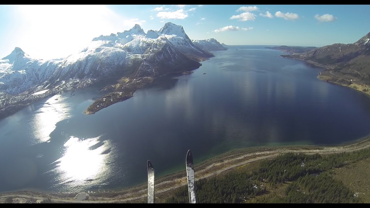 Skiflyging - Svartisen til hyttaMi