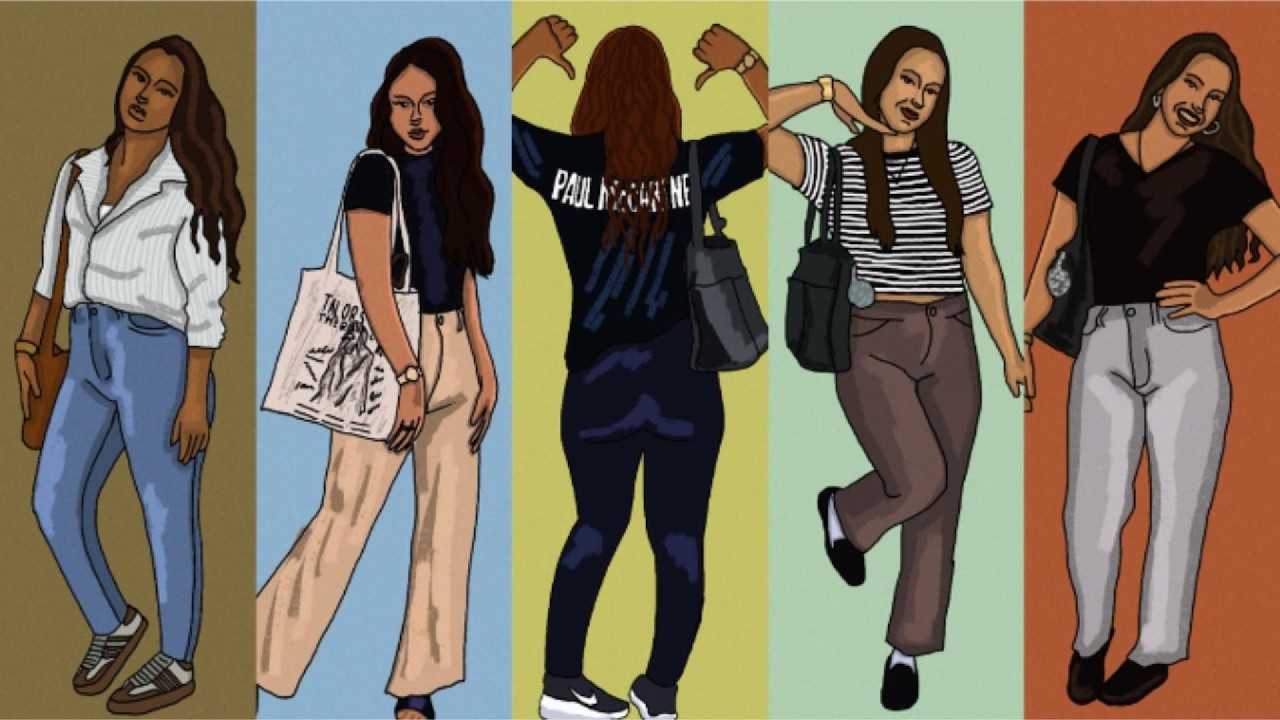 1 semana usando roupas que eu nunca uso