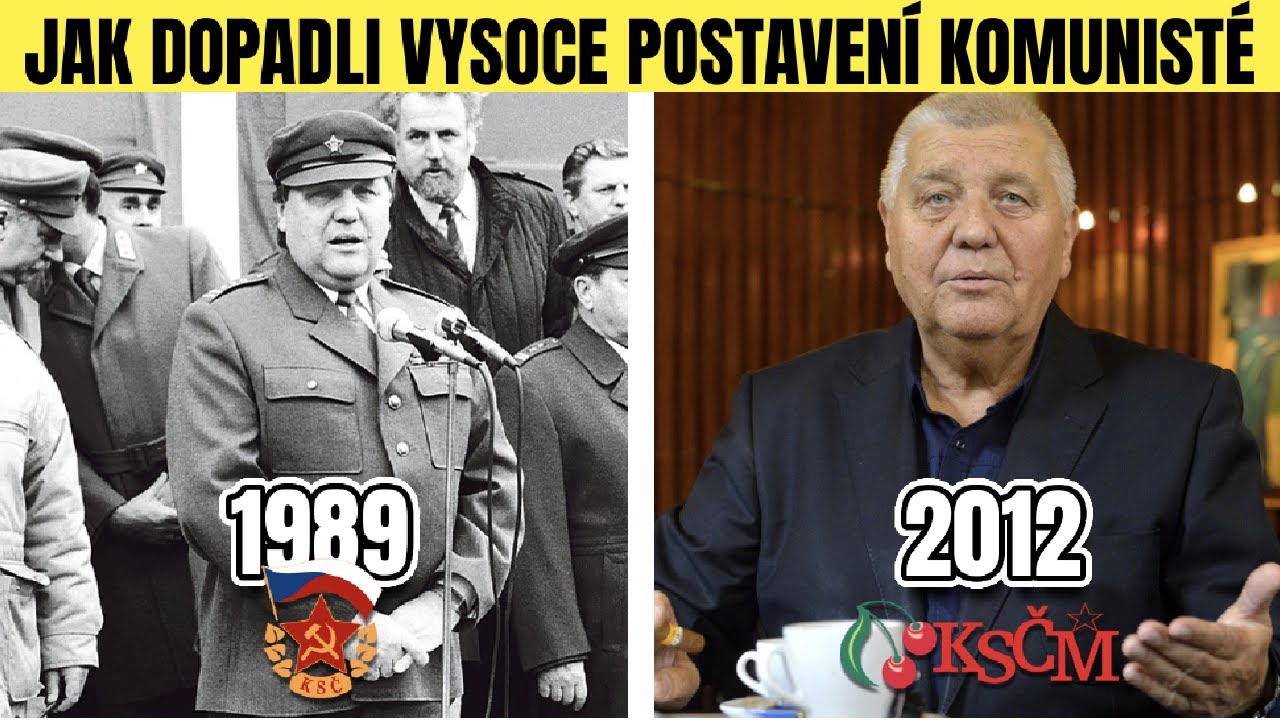 Osudy komunistických funkcionářů po pádu železné opony