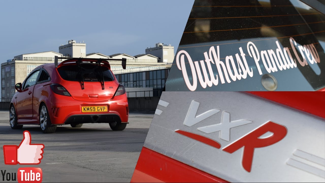 Modified Vauxhall Corsa VXR