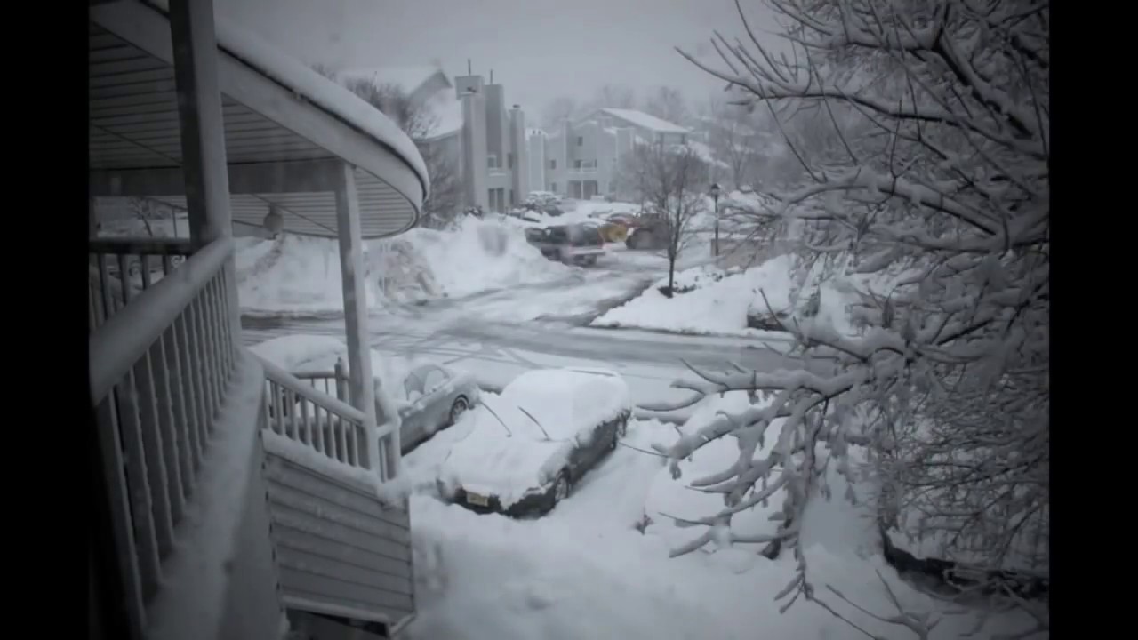 Snow Storm Time Lapse
