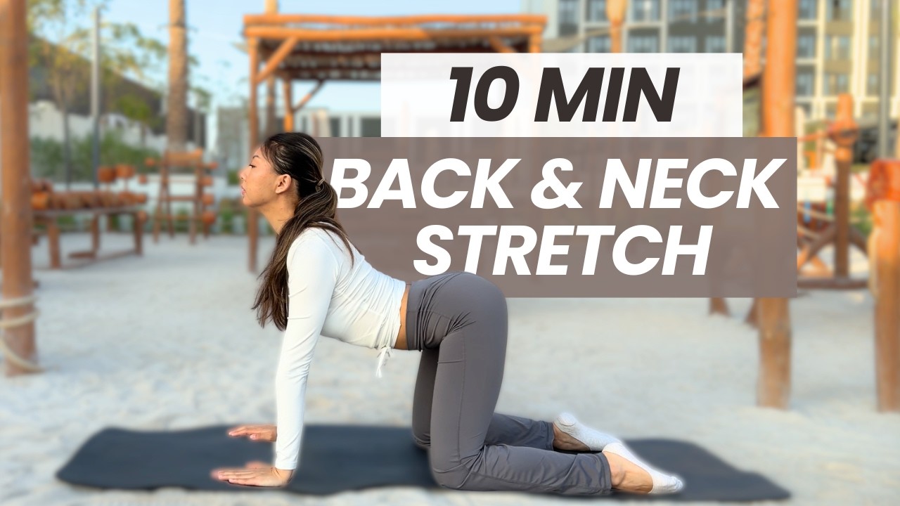 10 MIN BACK & NECK STRETCH | Improve Posture & Flexibility