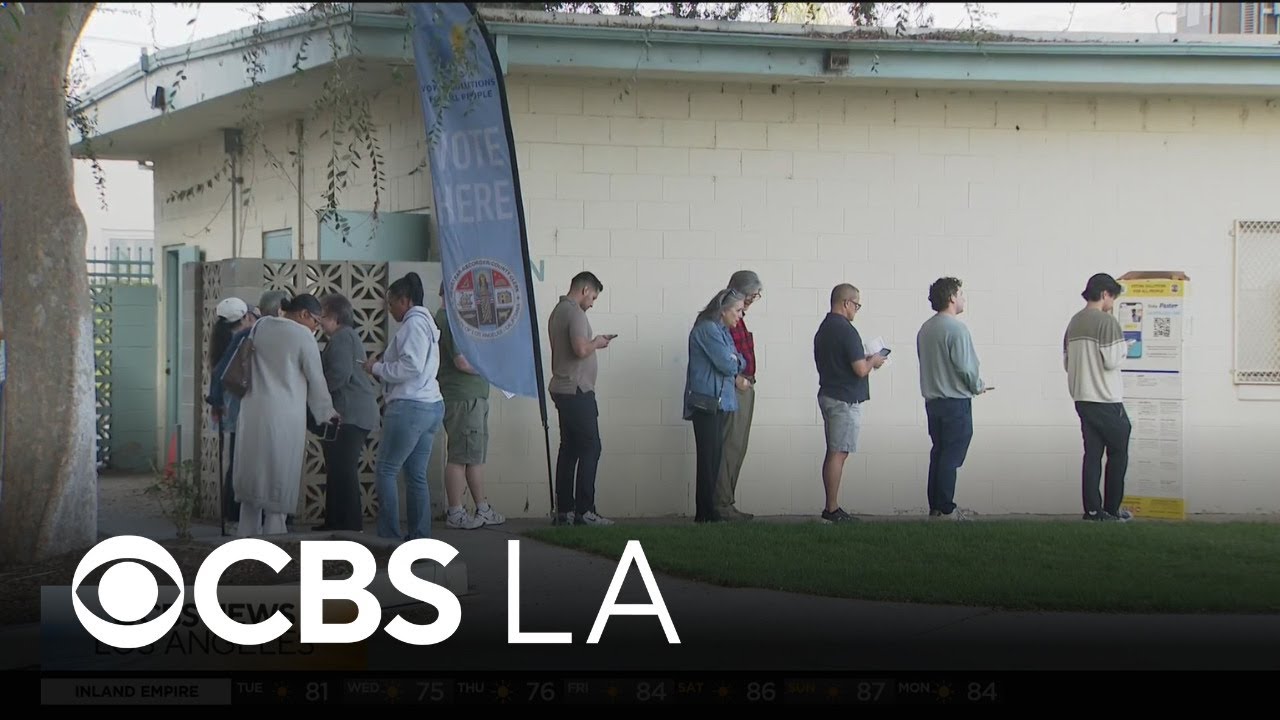 Voters flock to polls for California's special election