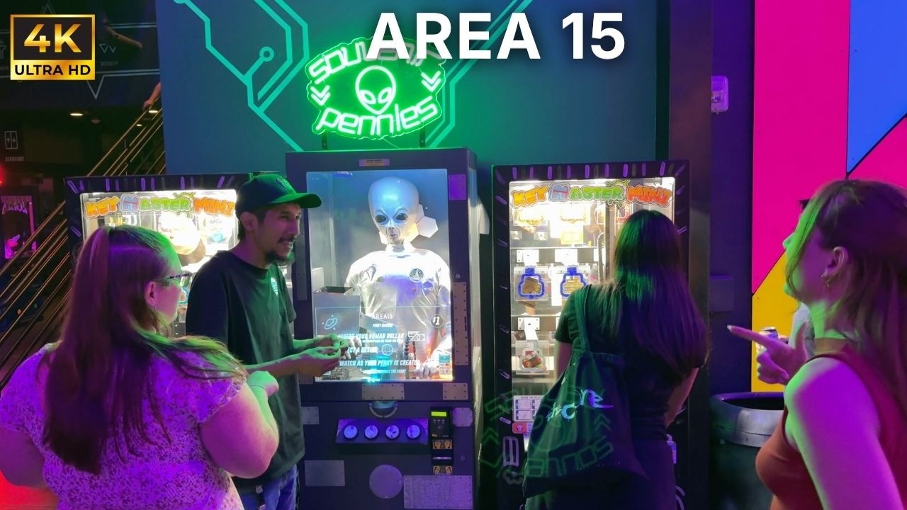 This is what AREA15 looks like in 2026 👽 | June 2026 | Las Vegas Walking Tour [4K HDR]