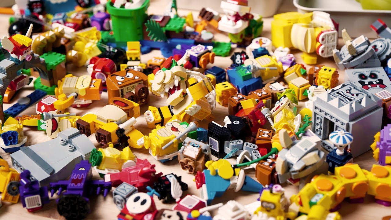 All enemy characters in LEGO Super Mario from 2020 to 2022. Speed Build