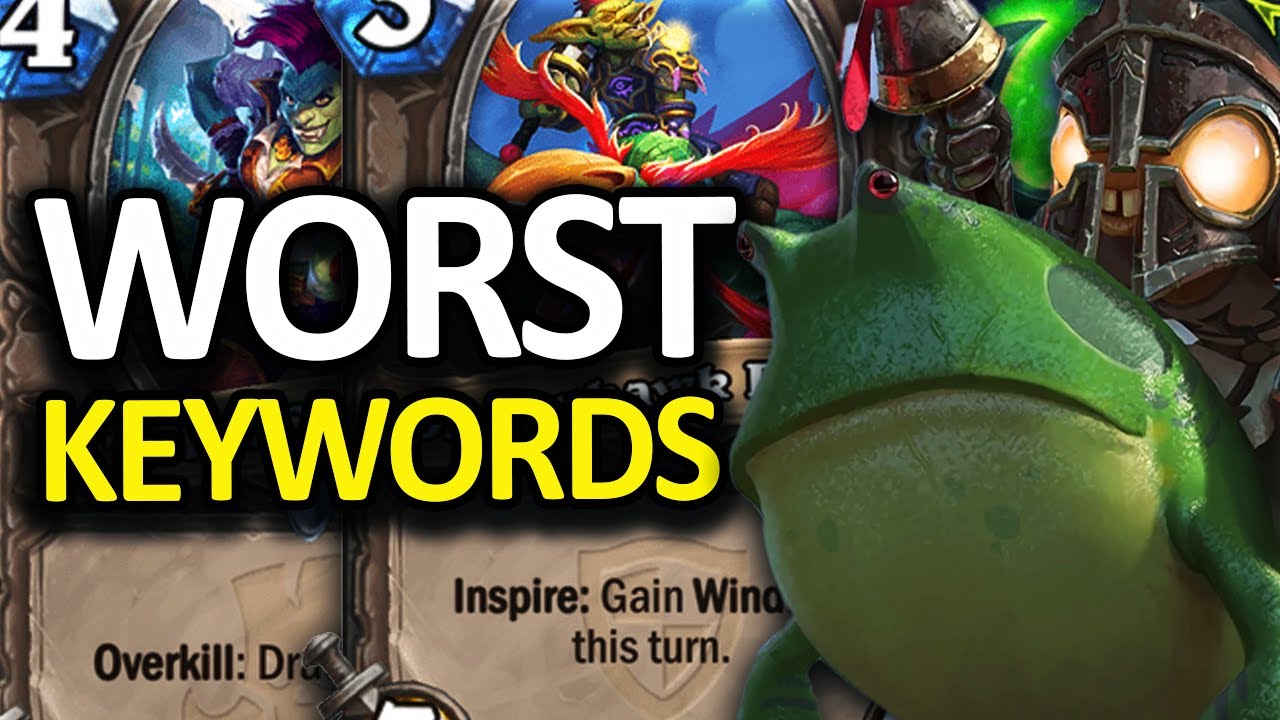 What Makes a Hearthstone Keyword or Mechanic Bad