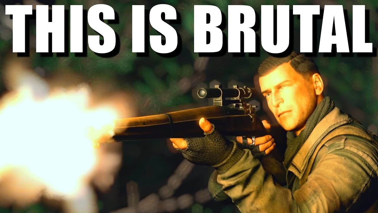 SNIPING IS SO CHALLENGING - Sniper Elite 4