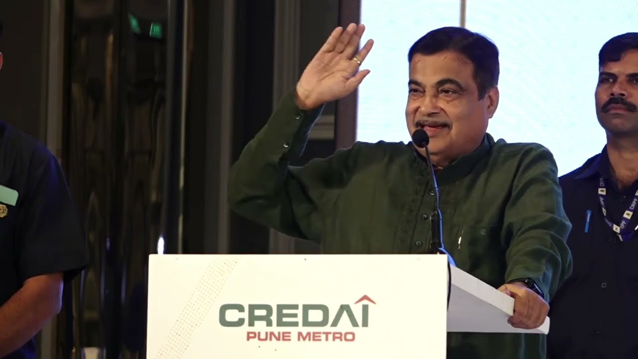 Addressing 40th Annual General Meeting of the CREDAI Pune Metro Association, Pune | Nitin Gadkari