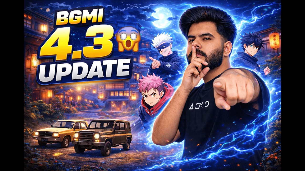 KHURANA PLAYZ LIVE BGMI 😱 4.3 EVOLVING UNIVERSE UPDATE 🔥 HANDCAM GAMEPLAY