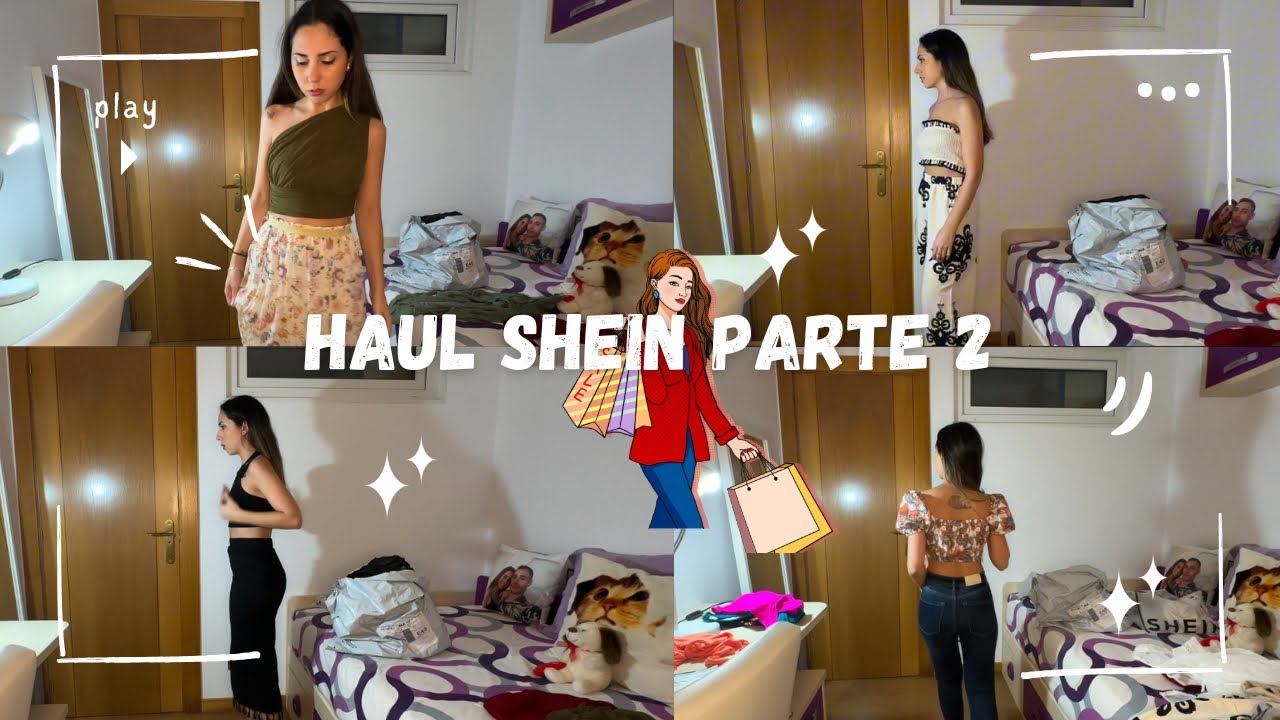 😬HAUL SHEIN PARTE 2💕Ropita veraniega para llevarme de viaje 🧳