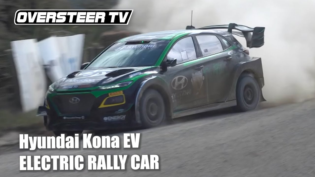 Electric Rally Car - Hayden Paddon's Hyundai Kona EV