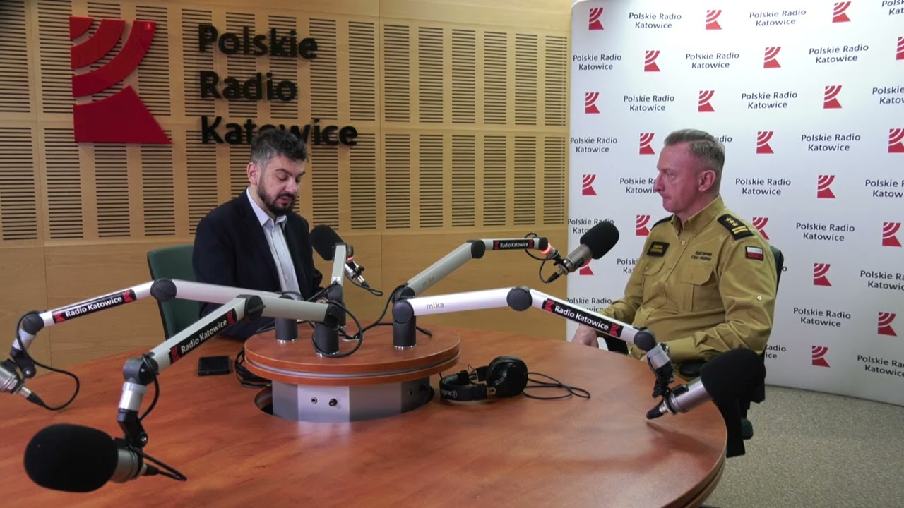 Rozmowa dnia ze śląskim komendantem wojewódzkim PSP Damianem Legierskim