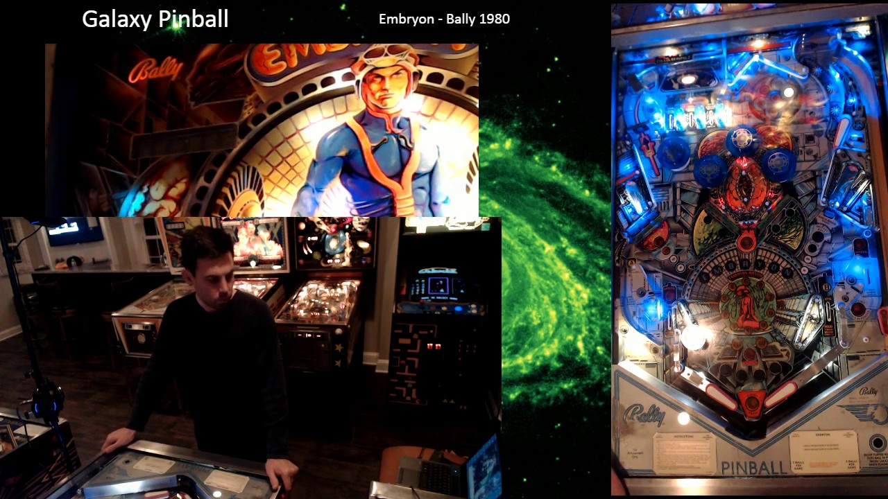 Bally Embryon Pinball (1980)