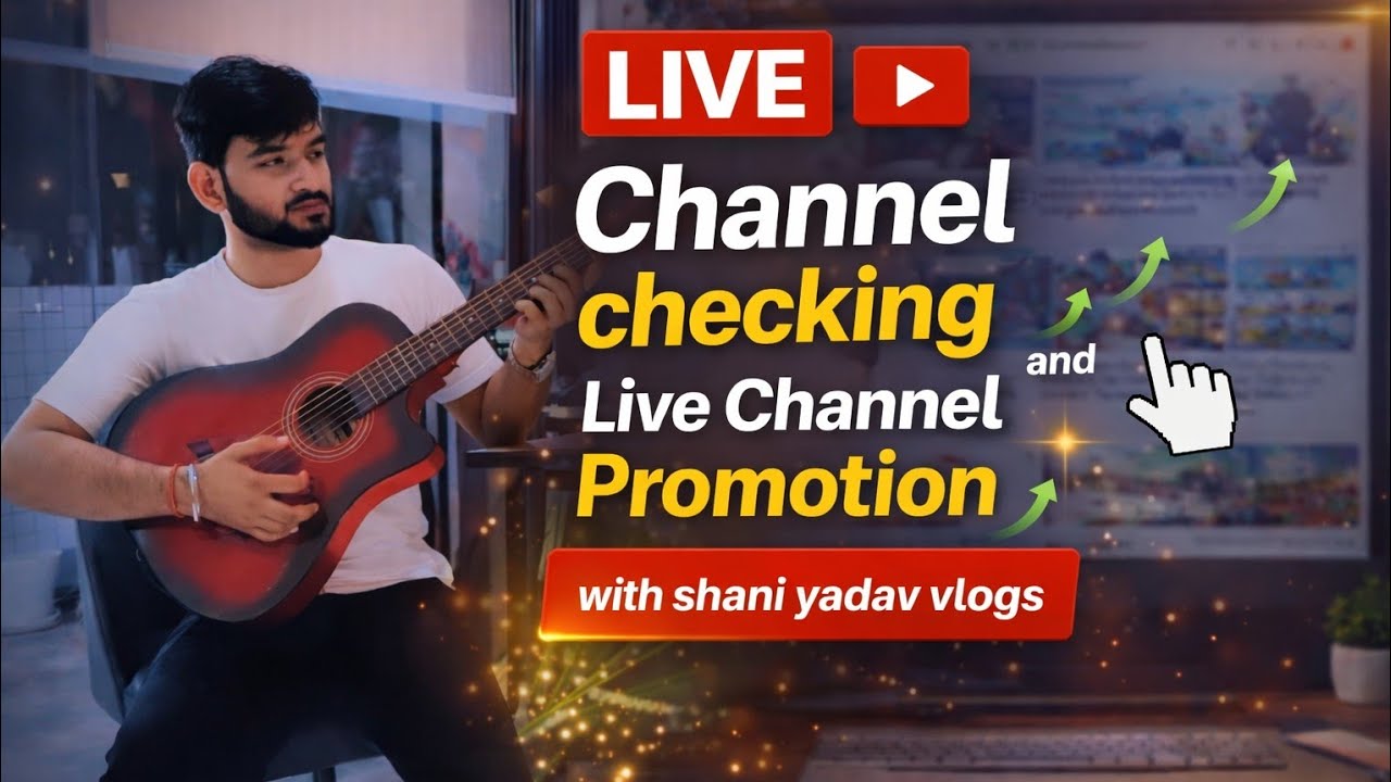 Live Channel checking ✅ Youtube channel support ✅ #live