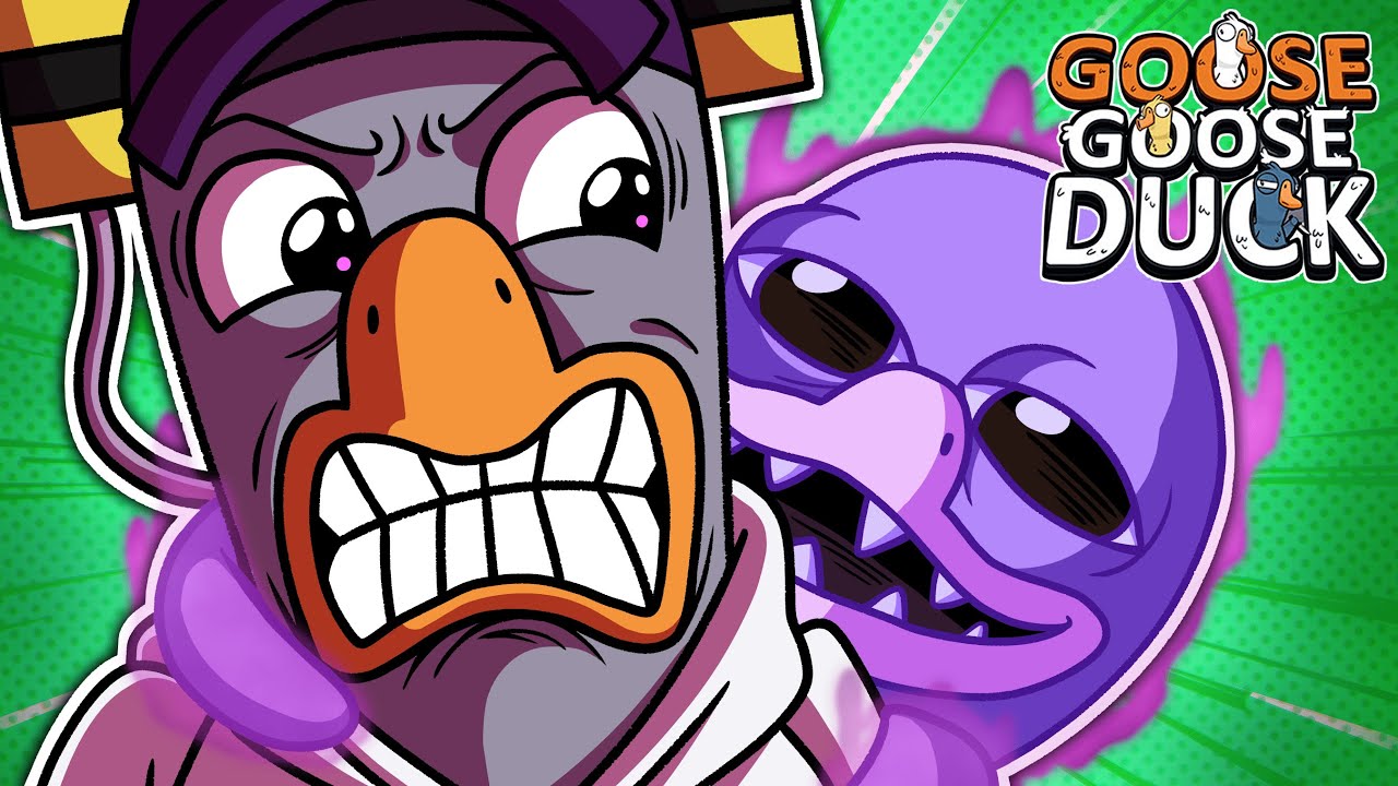 AUSTIN GETS TRICKED BY THE DUCK GHOST | Goose Goose Duck | w/ CaRtOoNz, Dead Squirrel and Friends