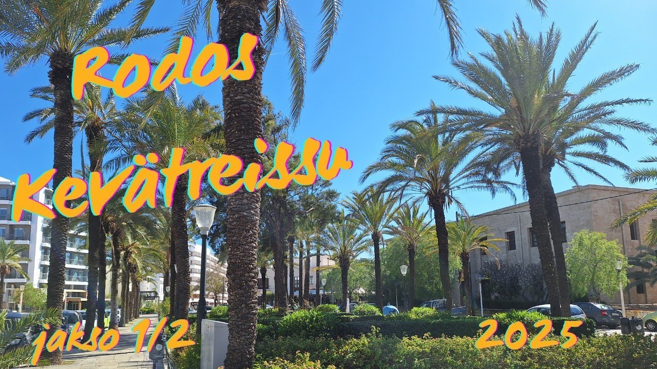 Rodos kevätreissu, jakso 1/2