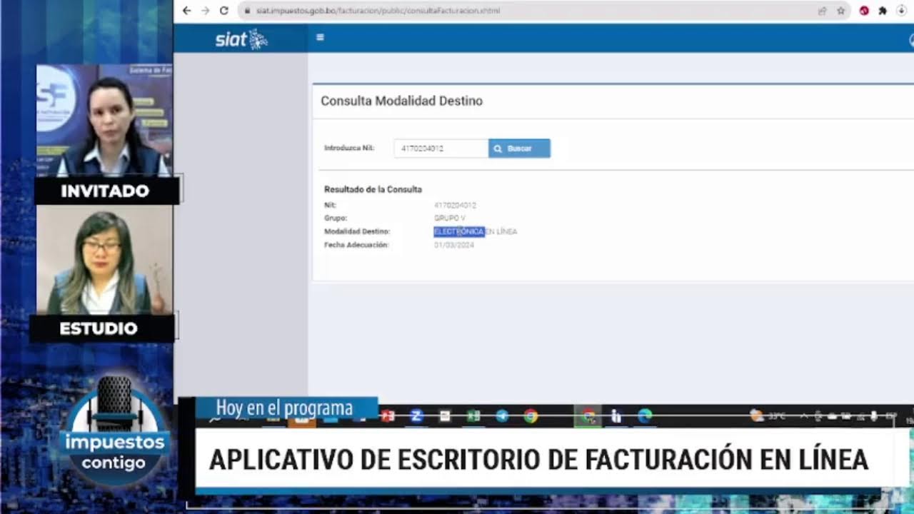 PROGRAMA IMPUESTOS CONTIGO: APLICATIVO DE ESCRITORIO DE FACTURACION EN LINEA